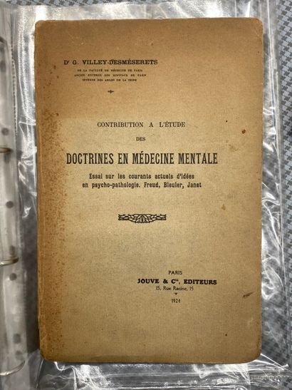 [MEDECINE]. 3 works 3 volumes in-8 paperback....