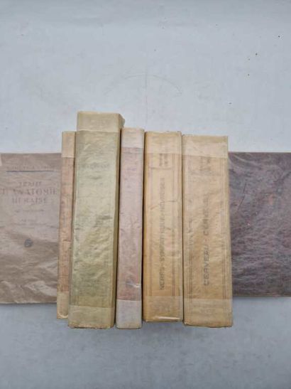 [THESES]. Set of 8 volumes, including: -...
