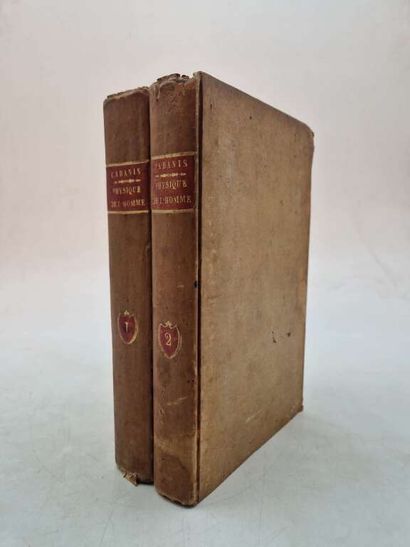 CABANIS, Pierre Jean Georges. Rapports du...