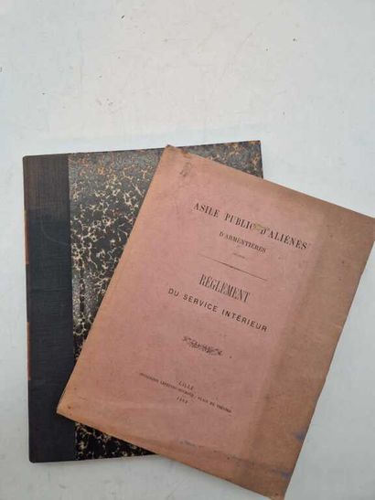 [PSYCHATRY]. Asile d'Aliénés d'Armentières...