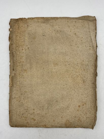 PICHATTY DE CROISSAINTE, Nicolas]. Journal...