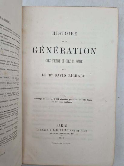 RICHARD, David. Histoire de la Génération...