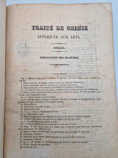 [CHEMISTRY]. Traité de Chimie Appliqué aux...