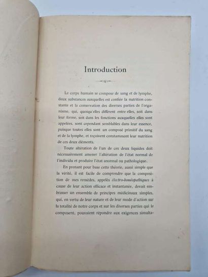 MATTEI, César. Médecine électro-homéopathique...