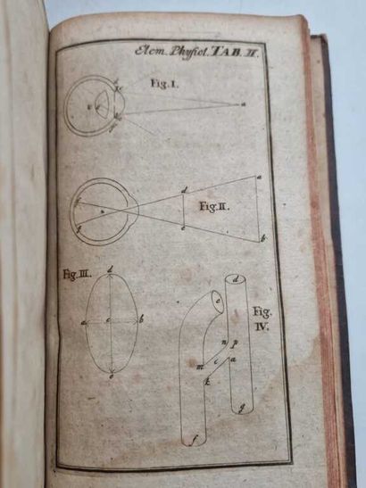 [MEDECINE XVIIIe s.]. Set of Three 18th Century...