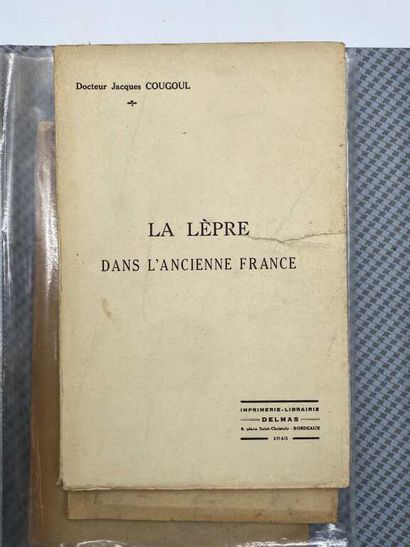 [MEDECINE]. 5 works 5 volumes in-8 paperback....