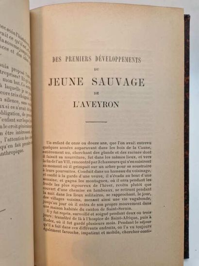 ITARD, Jean. Rapports et Mémoires sur le...