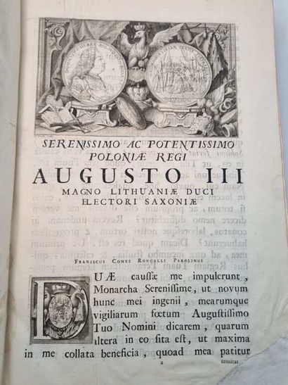 PAROLINO, Francisco Roncalli. Europae Medecina...