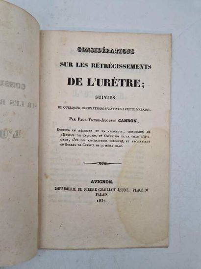 Manette. Set of 26 Miscellaneous Medical...