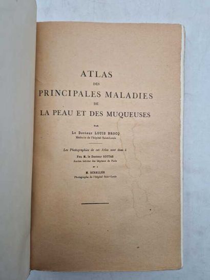 BROCQ, Louis. Précis-Atlas de Pratique Dermatologique....