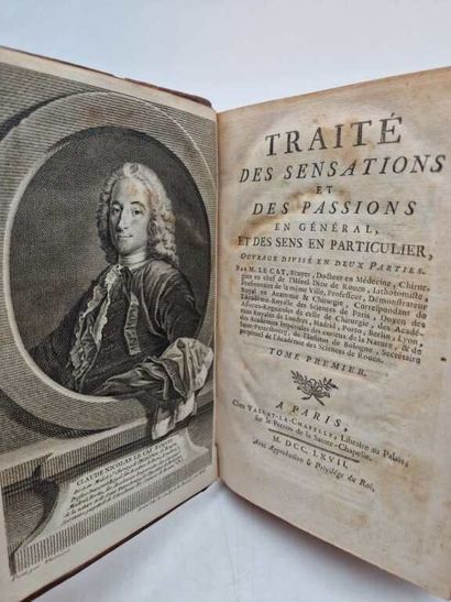 LE CAT, Claude Nicolas. Traité des Sensations...
