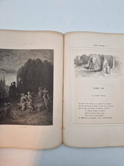 LA FONTAINE, Jean de. Fables de La Fontaine,...