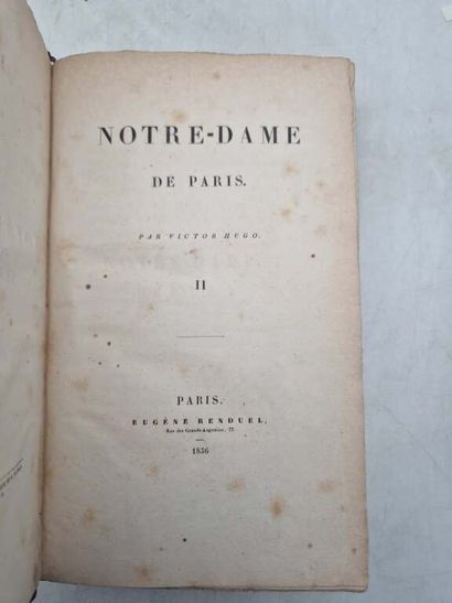 HUGO, Victor. Notre-Dame de Paris, published...