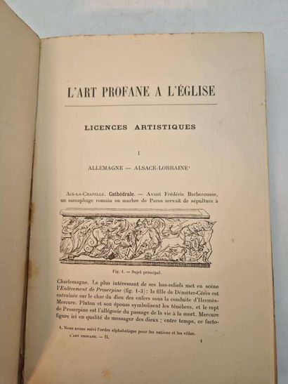 WITKOWSKI, Gustave-Joseph. L'Art Profane...