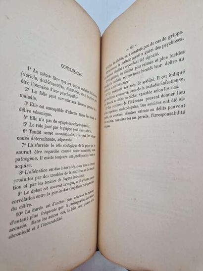 LELEDY, Albert. La Grippe et l'Aliénation...