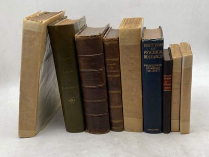 RICHET, Charles. 10 books Set of ten books...