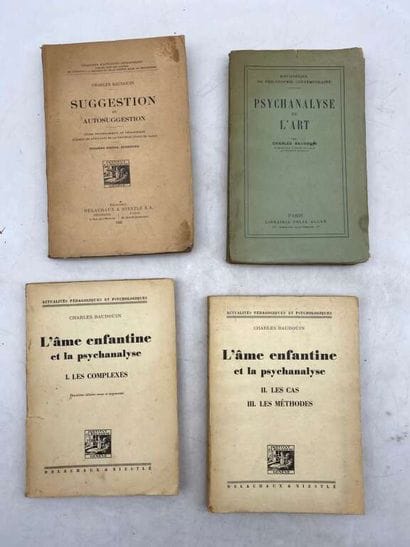 [PSYCHOLOGY, psychoanalysis ]. 17 books Set...
