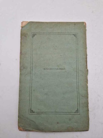 [OCCULTISM]. Seconde Lettre de Gros-Jean...