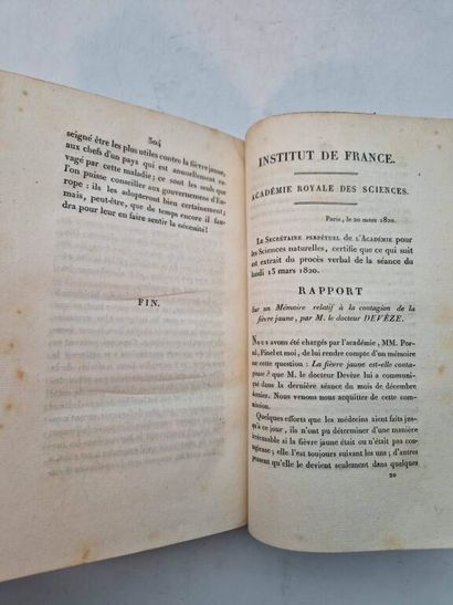 DEVEZE, Jean. Traité de la Fièvre Jaune,...