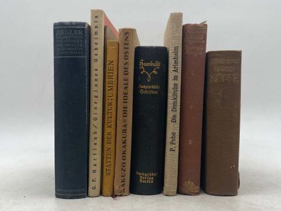 [GERMAN LITERATURE]. 19 works Beautiful set...