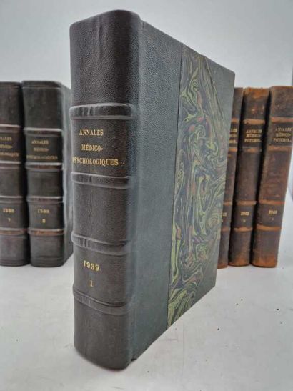 [PSYCHIATRY]. Annales Médico-Psychologiques....
