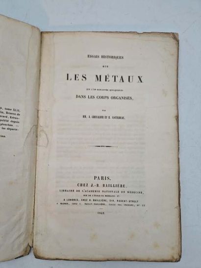 Manette. Set of 28 miscellaneous medical...