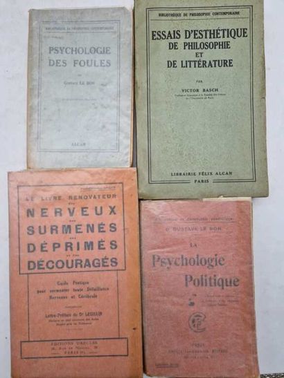 Manette. Set of works by Gustave Lebon, accompanied...