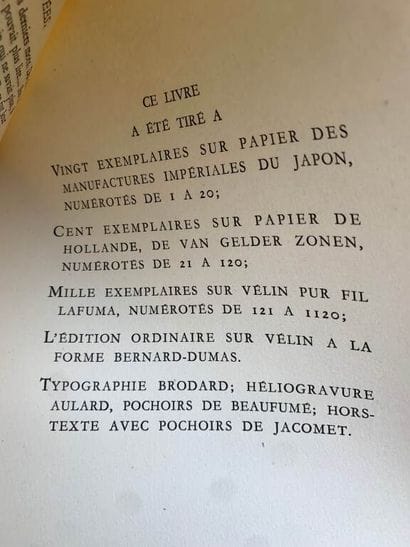 [ILLUSTRES XXe]. Set of three works: Les...