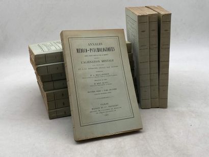 ANNALES Médico-Psychologiques, Masson, Paris,...