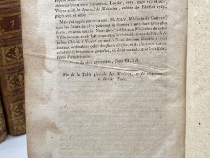 BUCHAN, William. Médecine domestique ou Traité...