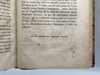 LAENNEC, René. De l'auscultation médiate...