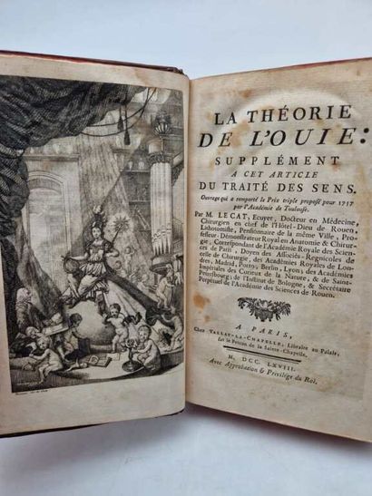 LE CAT, Claude Nicolas. Traité des Sensations...