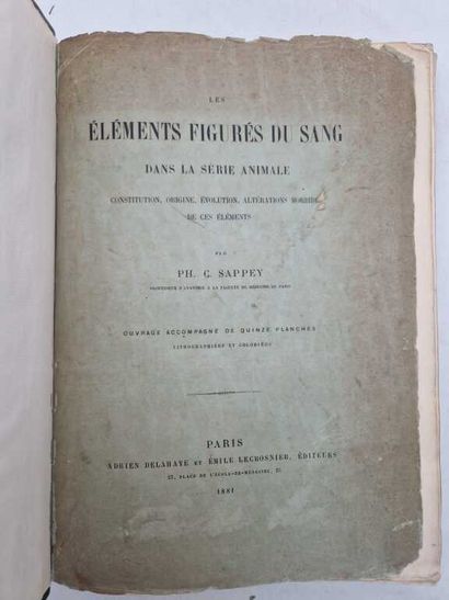 SAPPEY, Marie Philippe Constant. Les Eléments...
