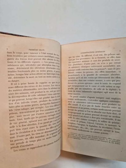 VULPAIN, Alfred. Leçons sur l'Action Physiologique...