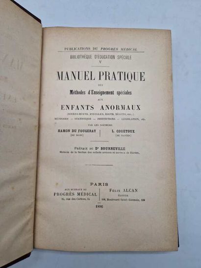 BOURNEVILLE, Désiré-Magloire. Manuel Pratique...