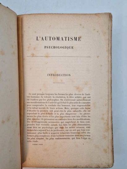 JANET, Pierre. L'Automatisme Psychologique....
