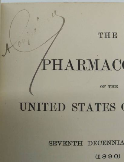 [PHARMACOPEE]. The Pharmacopoeia of the United...
