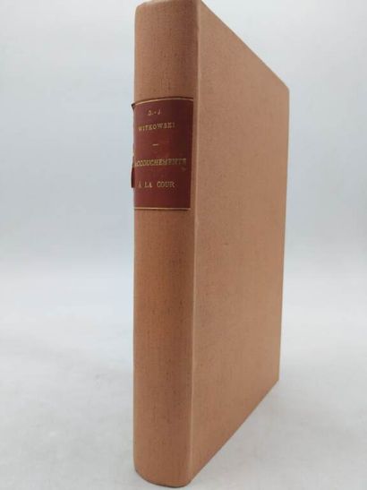 WITKOWSKI, Gustave-joseph. Set of 2 volumes...