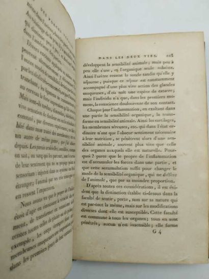 BICHAT, Xavier. Recherches physiologiques...