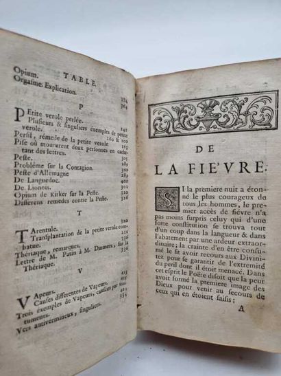 FALCONET, Noël. Systême des Fièvres et des...