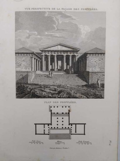 BARTHELEMY, Jean-Jacques. Atlas du Voyage...