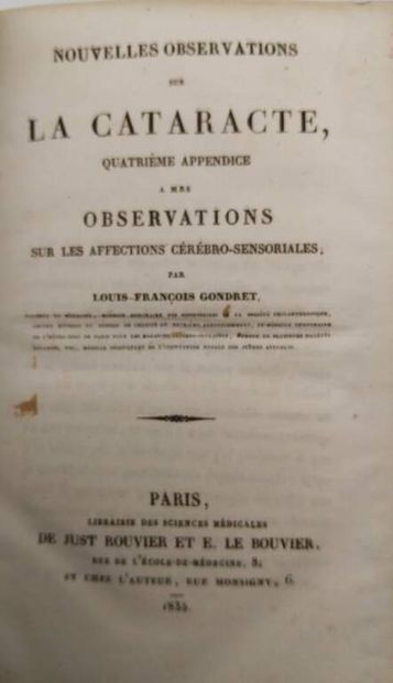 [OPHTHALMOLOGY]. GUILLIE, Sébastien. Nouvelles...