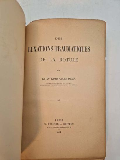 [MANETTE -MEDECINE]. Set of 5 Theses or Medical...