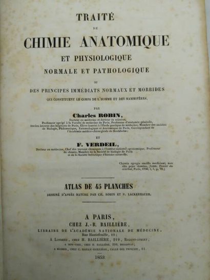 ROBIN, Charles and VERDEIL, François. Traité...