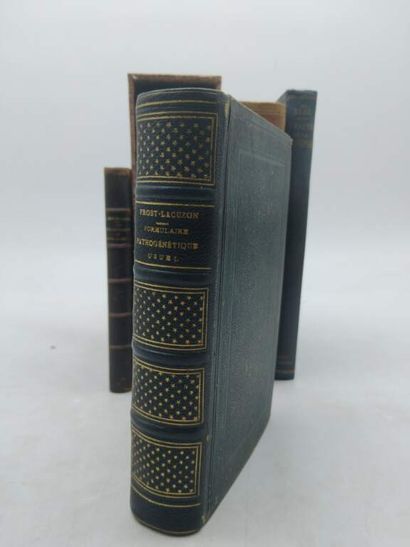 [MANETTE - MEDECINE]. Set of 9 volumes including:...