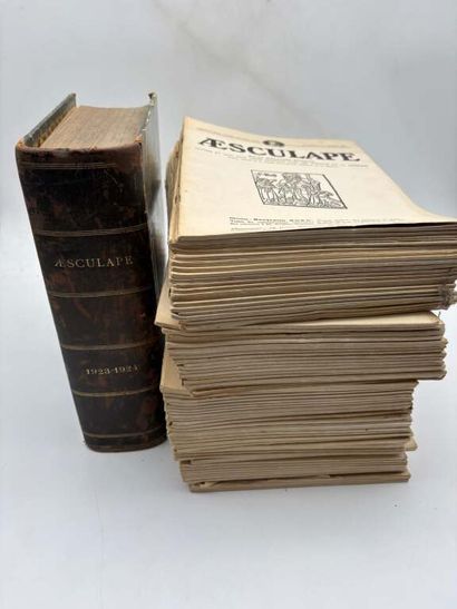[MANETTE - REVUE MÉDECINE]. Set of 71 from...