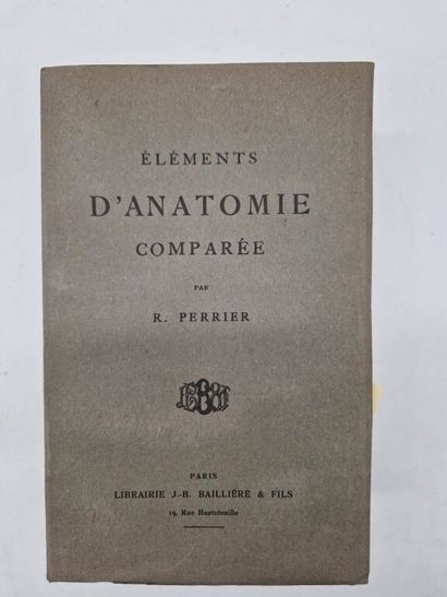PERRIER, Rémy. Eléments d'Anatomie Comparée.
Published...
