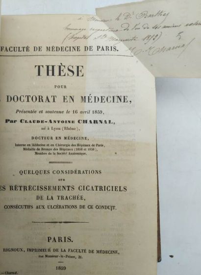 [MANETTE - PULMONARY PATHOLOGIES]. Set of...