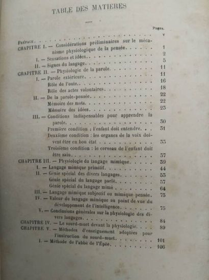 FOURNIE, Edouard. Physiology and instruction...