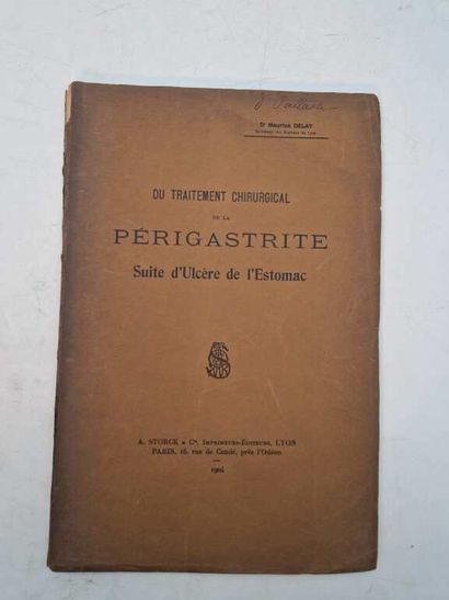 [MANETTE -MEDECINE]. Set of 5 Theses or Medical...